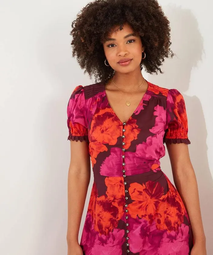 Joe Browns Dresses Women Stunning Florals Dress Pink Joe Browns Dresses Women Stunning Florals Dress Pink
