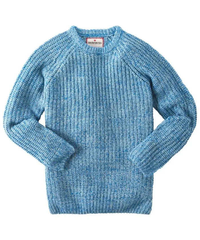 Joe Browns Knitwear Men Super Soft Blue Shore Crew Blue Joe Browns Knitwear Men Super Soft Blue Shore Crew Blue