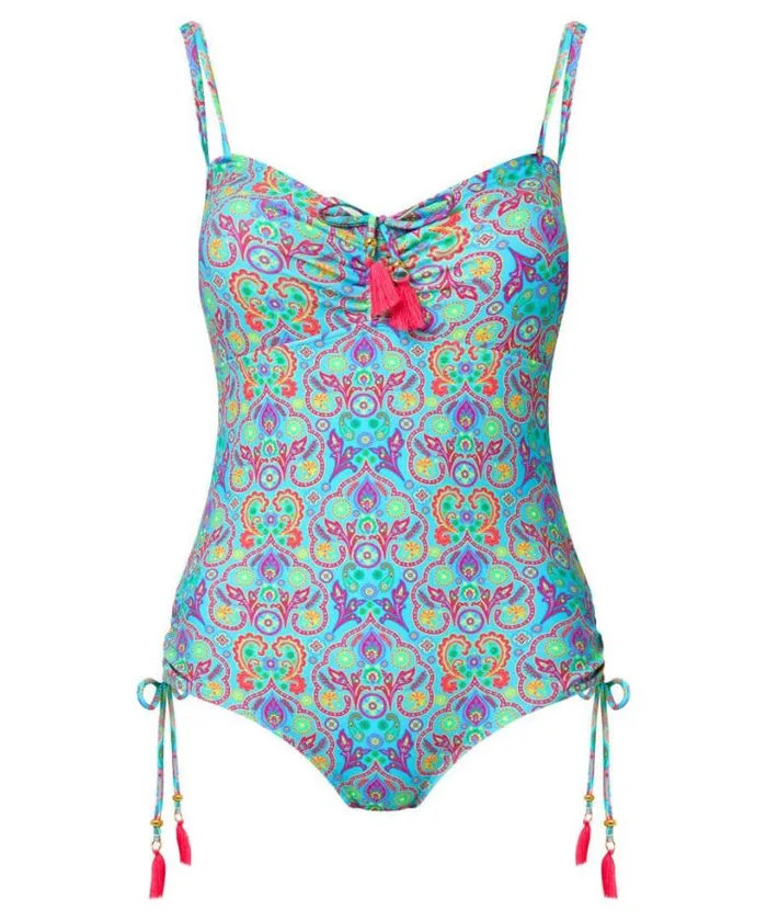 Joe Browns Swimwear Women Paradise Cove Swimsuit Blue Multi Joe Browns Swimwear Women Paradise Cove Swimsuit Blue Multi