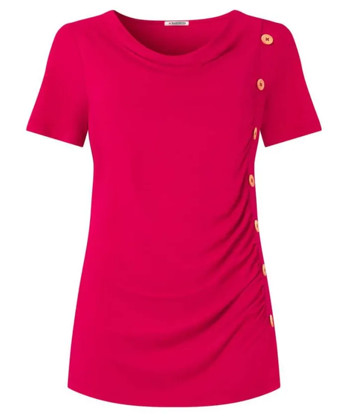 Joe Browns Tops Tunics and Blouses Women Beautiful Button Top Pink Joe Browns Tops Tunics and Blouses Women Beautiful Button Top Pink
