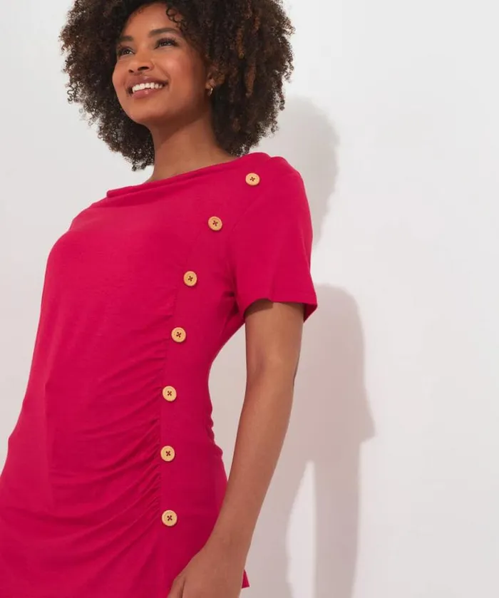 Joe Browns Tops Tunics and Blouses Women Beautiful Button Top Pink Joe Browns Tops Tunics and Blouses Women Beautiful Button Top Pink