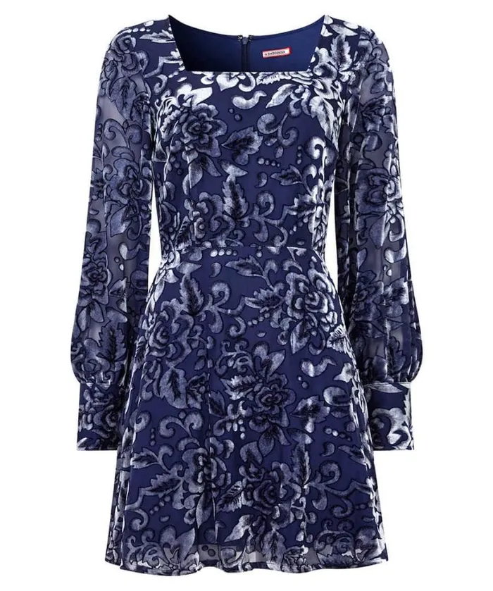 Joe Browns Tops Tunics and Blouses Women Lucy Devore Tunic Dress Blue