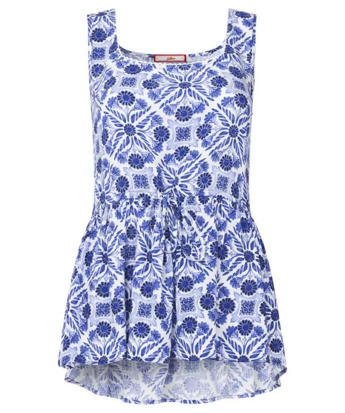 Joe Browns Tops Tunics and Blouses Women Ocean Vibes Top Blue Joe Browns Tops Tunics and Blouses Women Ocean Vibes Top Blue
