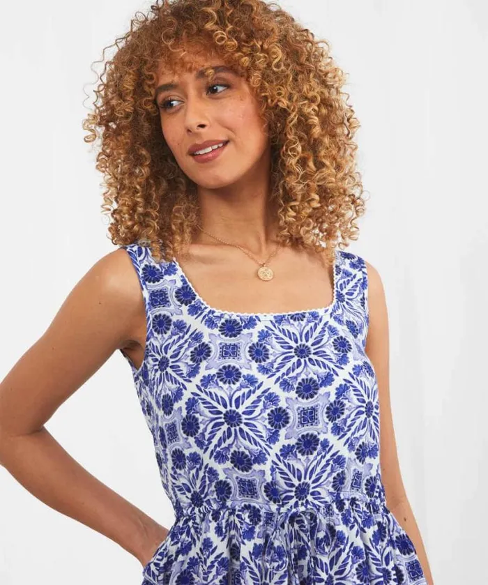 Joe Browns Tops Tunics and Blouses Women Ocean Vibes Top Blue Joe Browns Tops Tunics and Blouses Women Ocean Vibes Top Blue