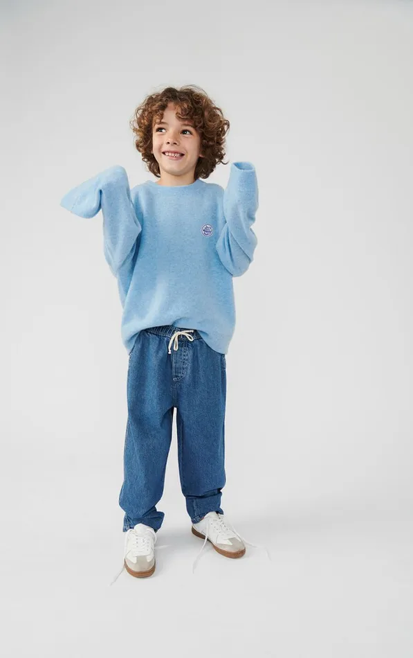 Joggers Globay Medium Blue Kids American Vintage Joggers Joggers Globay Medium Blue Kids American Vintage Joggers