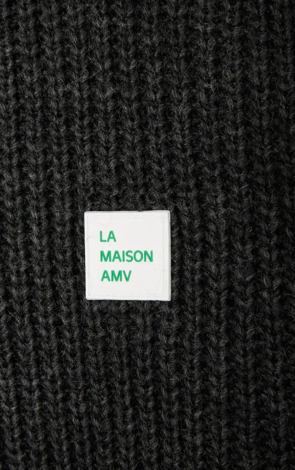 Jumper Crashway Charcoal Men American Vintage Jumpers and Cardigans Jumper Crashway Charcoal Men American Vintage Jumpers and Cardigans