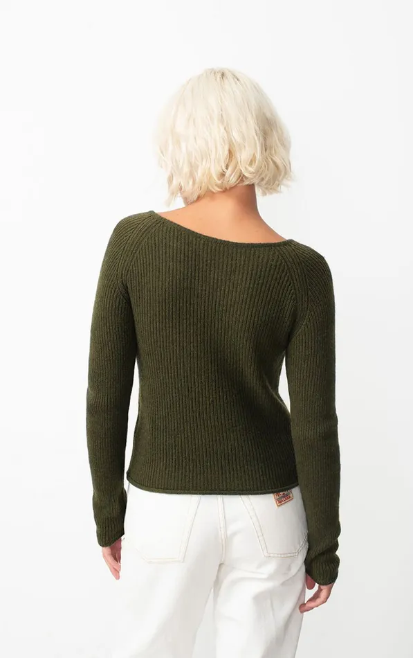 Jumper Falyday Seaweed Black Melange Women American Vintage Jumpers and Cardigans Jumper Falyday Seaweed Black Melange Women American Vintage Jumpers and Cardigans