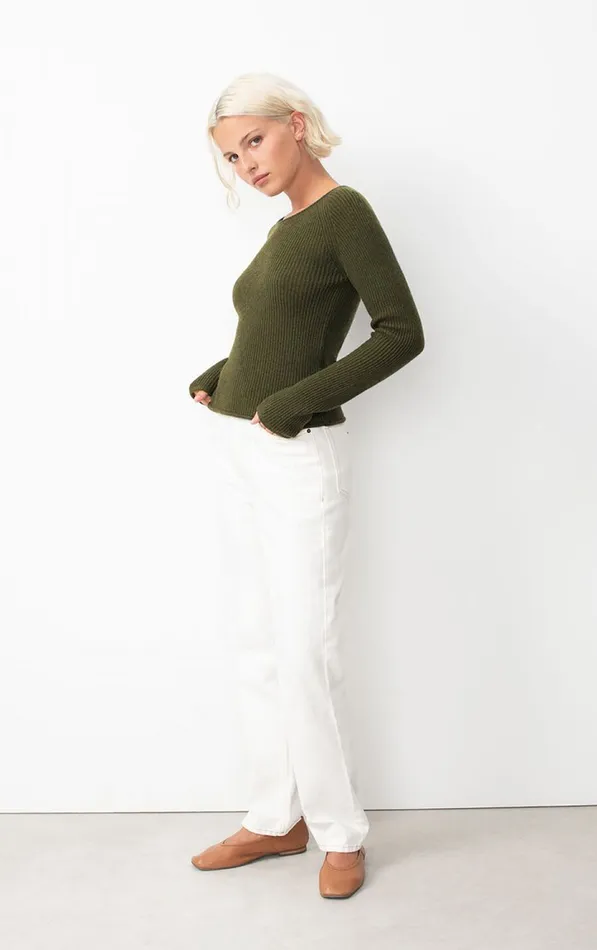 Jumper Falyday Seaweed Black Melange Women American Vintage Jumpers and Cardigans Jumper Falyday Seaweed Black Melange Women American Vintage Jumpers and Cardigans