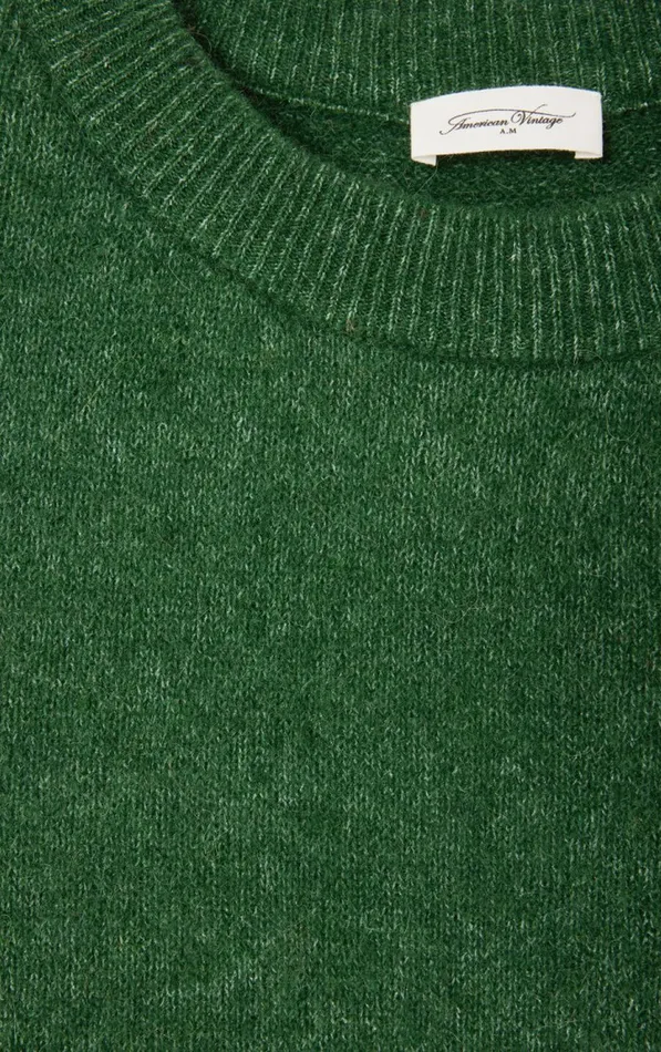 Jumper Vitow Melange Basil Women American Vintage Jumpers and Cardigans Jumper Vitow Melange Basil Women American Vintage Jumpers and Cardigans