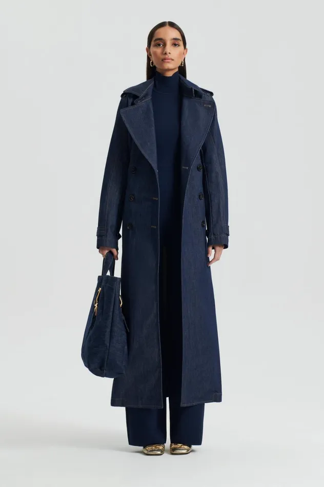 Jumpsuits Women Scanlan Theodore MICRO CREPE JUMPSUIT Navy Jumpsuits Women Scanlan Theodore MICRO CREPE JUMPSUIT Navy