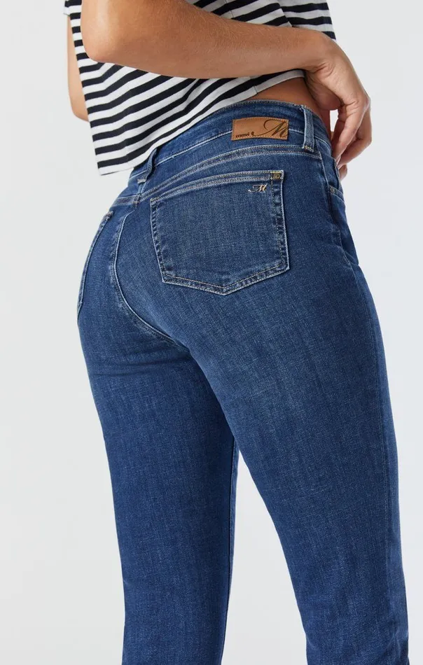 Kathleen Slim Boyfriend Jeans In Mid Feather Blue Women Mavi Jeans Denim Kathleen Slim Boyfriend Jeans In Mid Feather Blue Women Mavi Jeans Denim