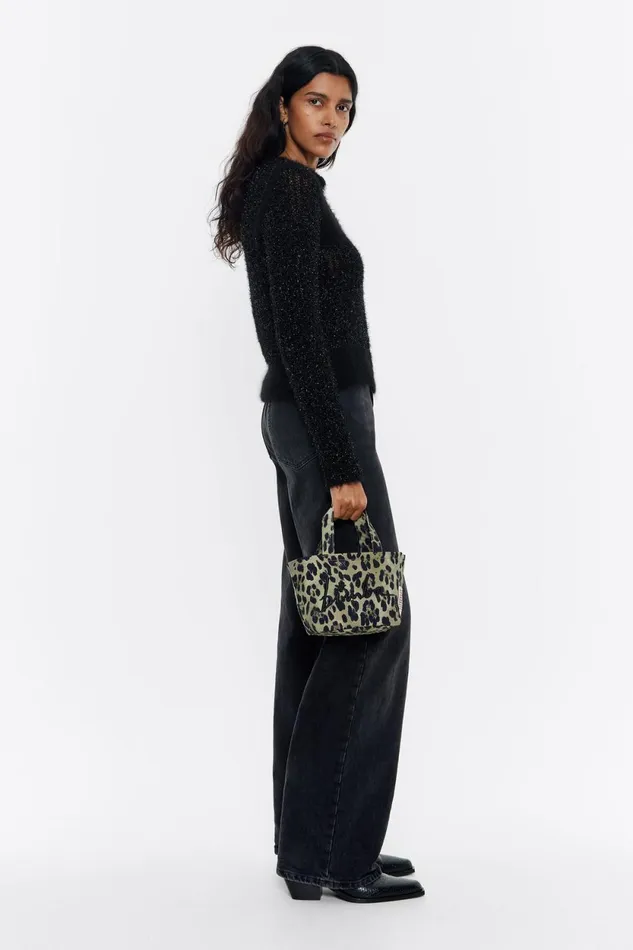 Khaki Leopard Nylon Mini Bag Leopard Khaki Women Bimba Y Lola Mini Bags Khaki Leopard Nylon Mini Bag Leopard Khaki Women Bimba Y Lola Mini Bags