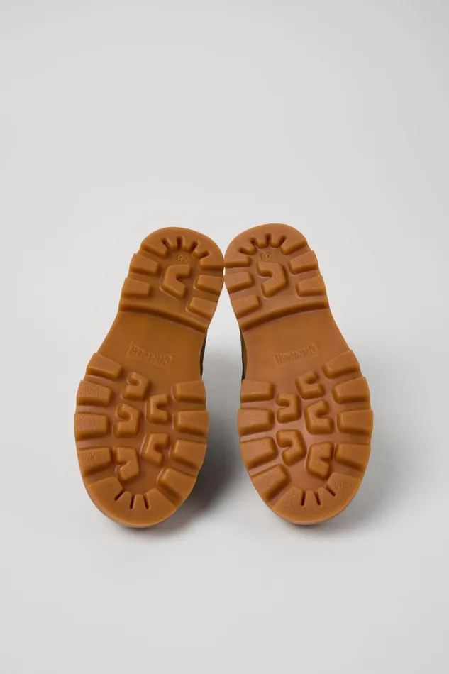Kids Brutus Grey Nubuck Ankle Boots For Kids Camper Boots Kids Brutus Grey Nubuck Ankle Boots For Kids Camper Boots