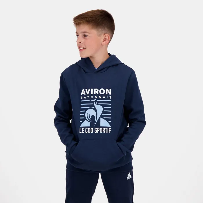 Kids Le Coq Sportif Sweatshirts And Hoodies Aviron Bayonnais Hoodie Kids