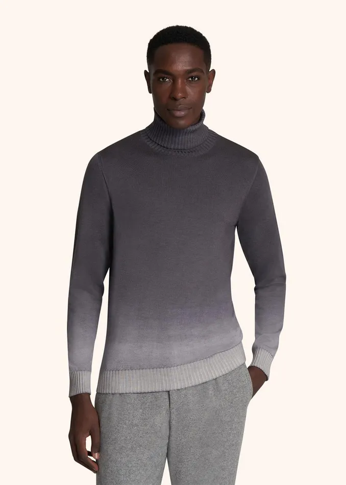 Kiton Knitwear JERSEY HIGH NECK CASHMERE 8211 Men Kiton Knitwear JERSEY HIGH NECK CASHMERE 8211 Men