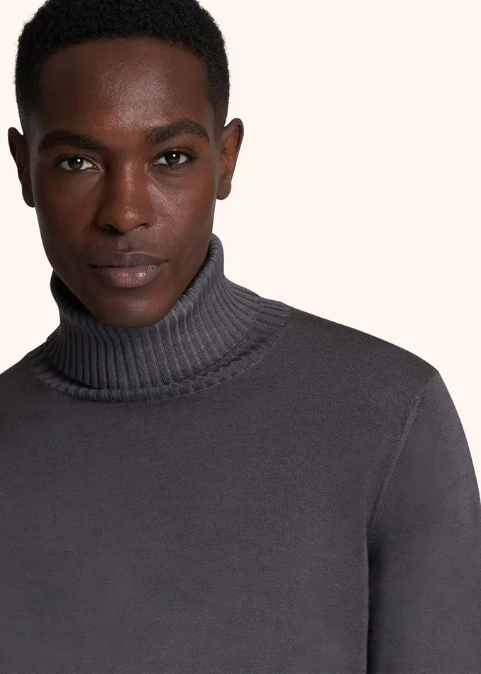 Kiton Knitwear JERSEY HIGH NECK CASHMERE 8211 Men Kiton Knitwear JERSEY HIGH NECK CASHMERE 8211 Men