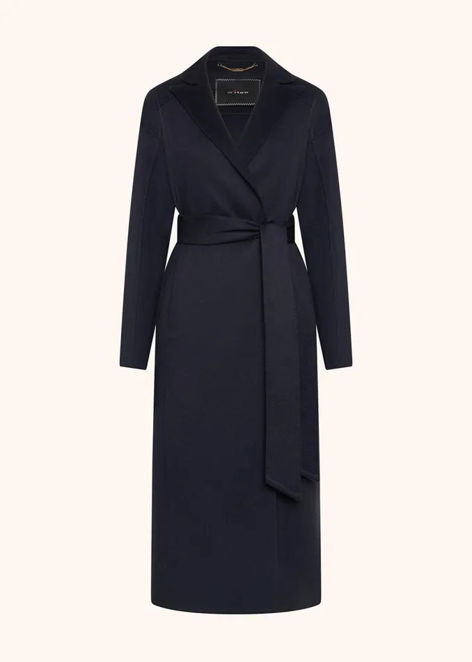 Kiton Outerwear DOUBLEBREASTED CASHMERE DOUBLE CLOTH COAT 8211 Women