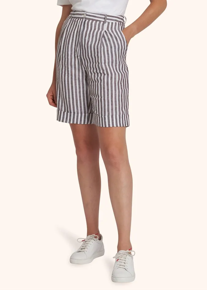 Kiton Pants And Skirts BERMUDA LINEN 8211 Women Kiton Pants And Skirts BERMUDA LINEN 8211 Women