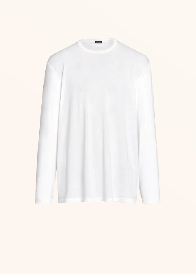 Kiton Polo And TShirts TSHIRT LS Cotton 8211 Men
