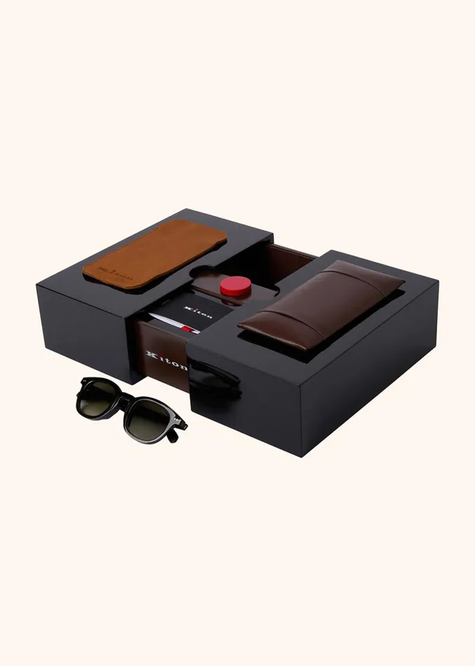 Kiton Sunglasses PATHOS 8211 HORN SUNGLASSES 8211 Men Kiton Sunglasses PATHOS 8211 HORN SUNGLASSES 8211 Men
