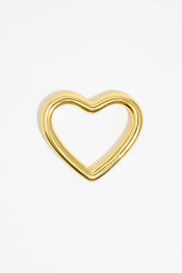 Large Gold Heart Earrings Gold Women Bimba Y Lola Earrings Large Gold Heart Earrings Gold Women Bimba Y Lola Earrings