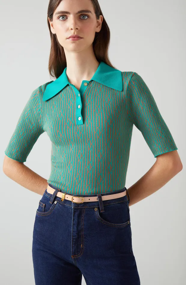 LK Bennett Molly Fawn Leather Skinny Belt Women Belts