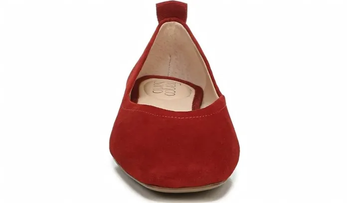 Loafers Women Franco Sarto Franco Ailee Flat Campari Suede