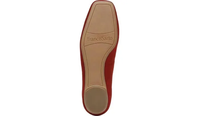 Loafers Women Franco Sarto Franco Ailee Flat Campari Suede