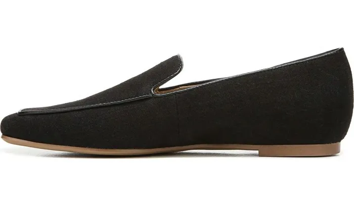 Loafers Women Franco Sarto Franco Averly 2 Loafer Black Linen