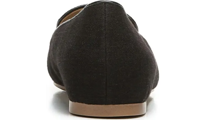 Loafers Women Franco Sarto Franco Averly 2 Loafer Black Linen