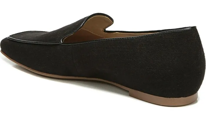 Loafers Women Franco Sarto Franco Averly 2 Loafer Black Linen
