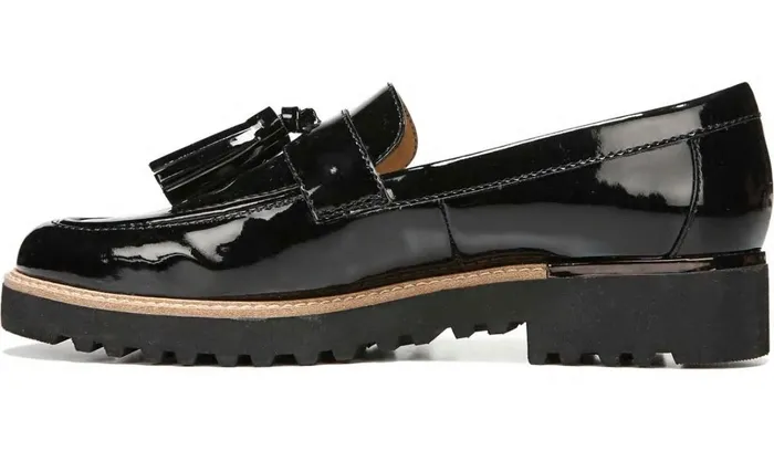 Loafers Women Franco Sarto Franco Carolynn Loafer Black Patent