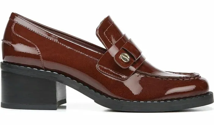Loafers Women Franco Sarto Franco Rozette Loafer Dark Walnut Leather