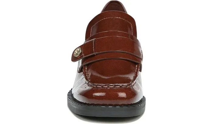 Loafers Women Franco Sarto Franco Rozette Loafer Dark Walnut Leather