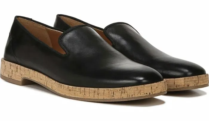 Loafers Women Franco Sarto Sarto Clarissa Loafer Black Leather