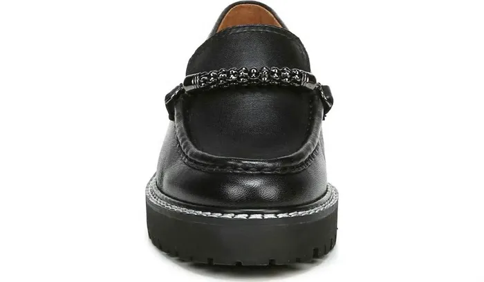 Loafers Women Franco Sarto Sarto Domina Loafer Black Leather