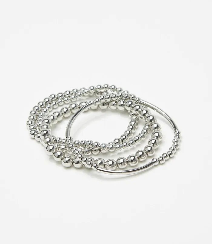 LOFT Metallic Ball Bracelet Gold Women Jewelry