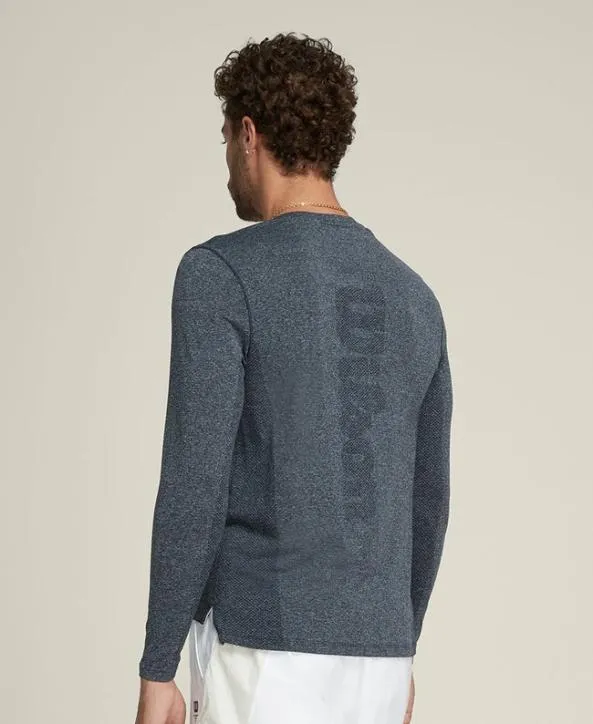 Long Sleeve Shirts Men Wilson Layer Up Long Sleeve Classic Navy Heather Long Sleeve Shirts Men Wilson Layer Up Long Sleeve Classic Navy Heather
