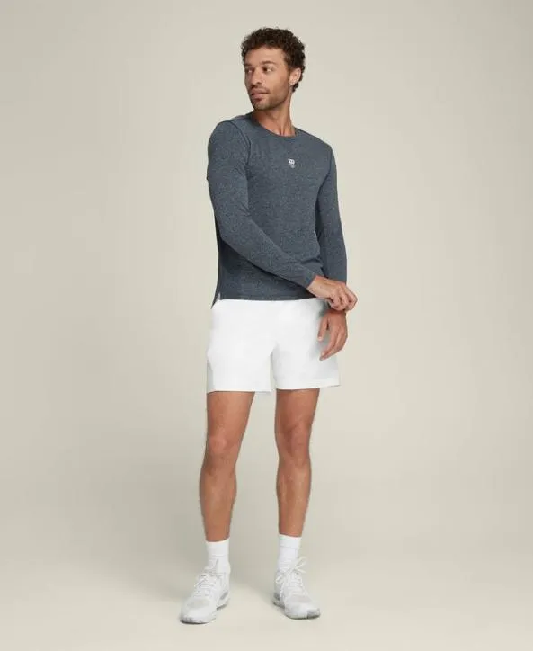 Long Sleeve Shirts Men Wilson Layer Up Long Sleeve Classic Navy Heather Long Sleeve Shirts Men Wilson Layer Up Long Sleeve Classic Navy Heather