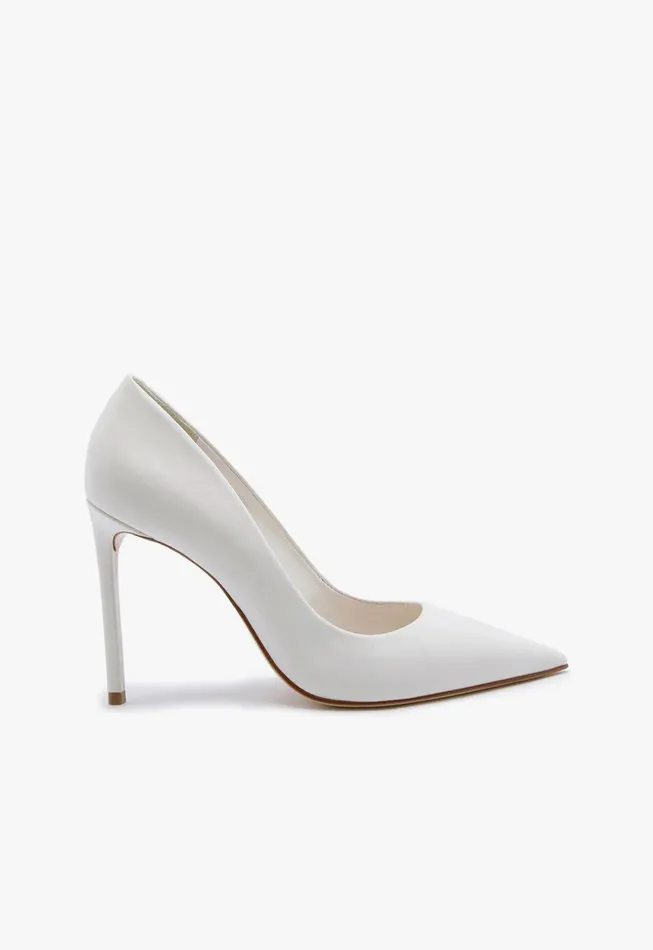 Lou Leather Pump White Women Schutz Shoes