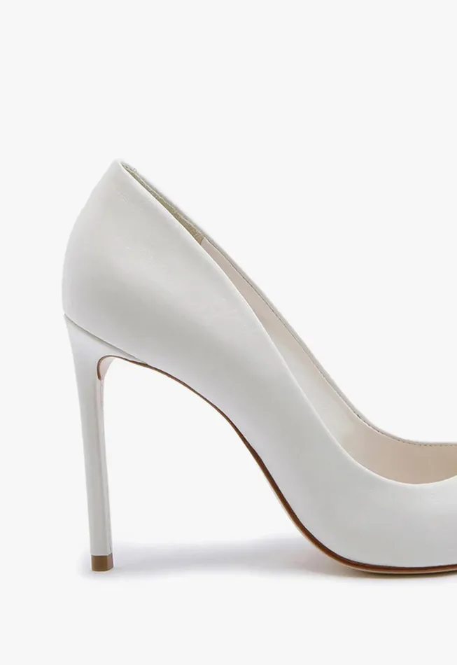 Lou Leather Pump White Women Schutz Shoes
