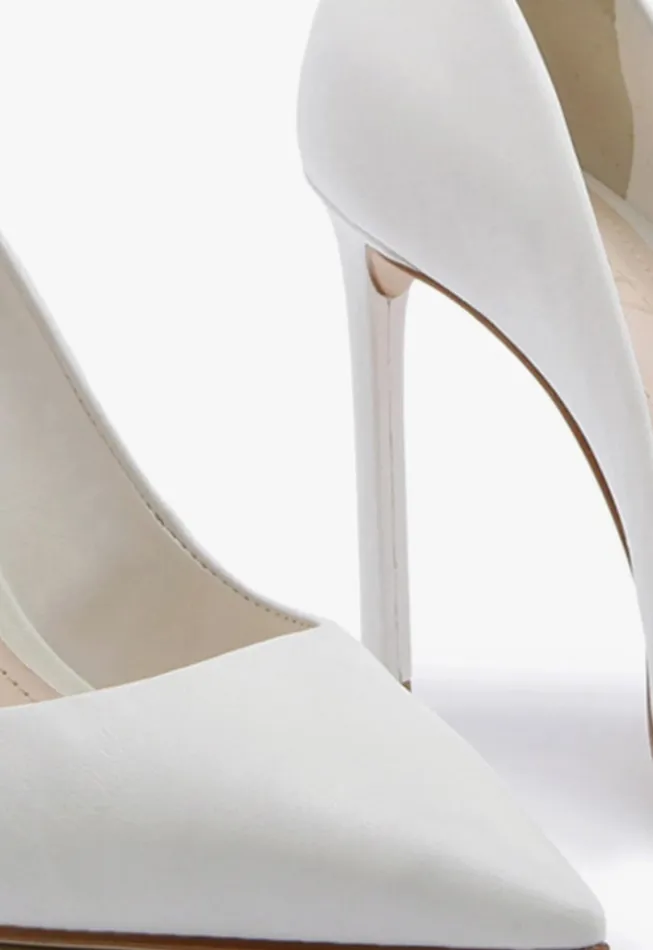 Lou Leather Pump White Women Schutz Shoes