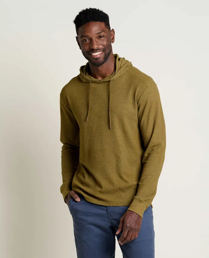 Loungewear and Sleep ToadandCo Men8217s Framer II Long Sleeve Hoodie Fir