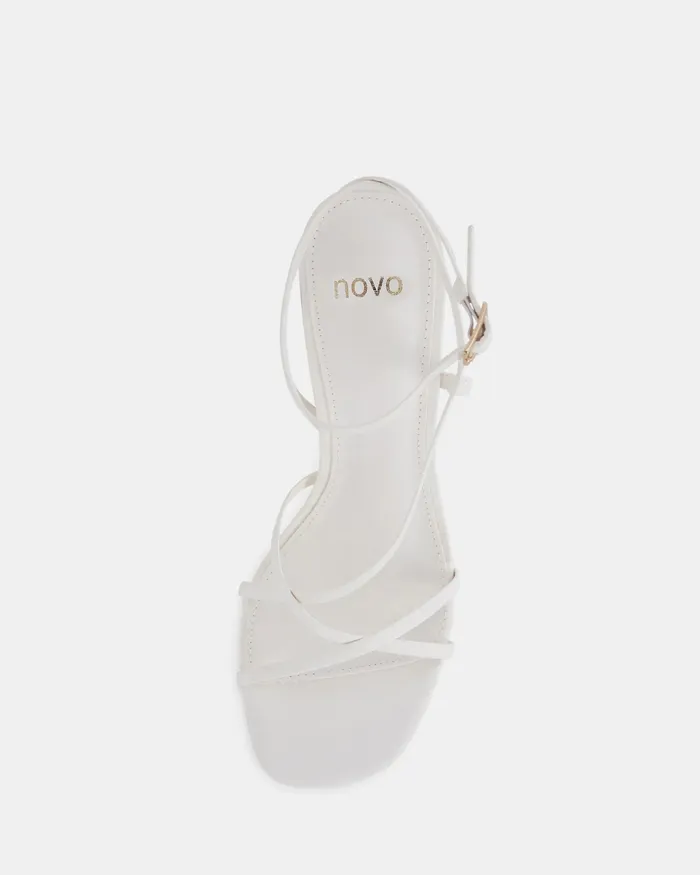 MACARIA WHITE Stilettos Women Stilettos NOVO Shoes