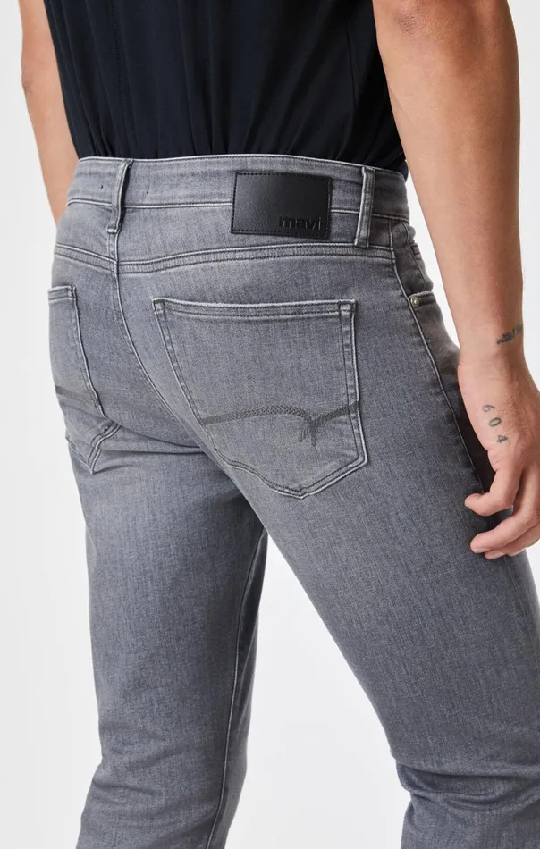 Marcus Slim Straight Leg In Mid Grey Feather Blue Men Mavi Jeans Denim Marcus Slim Straight Leg In Mid Grey Feather Blue Men Mavi Jeans Denim