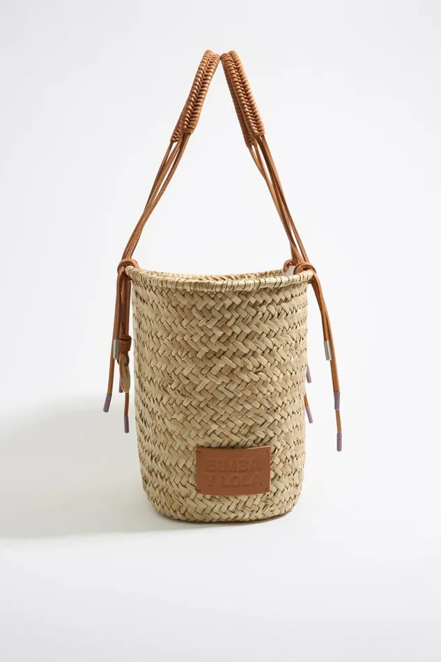 Maxi Natural Basket Natural Women Bimba Y Lola Raffia Bags Maxi Natural Basket Natural Women Bimba Y Lola Raffia Bags