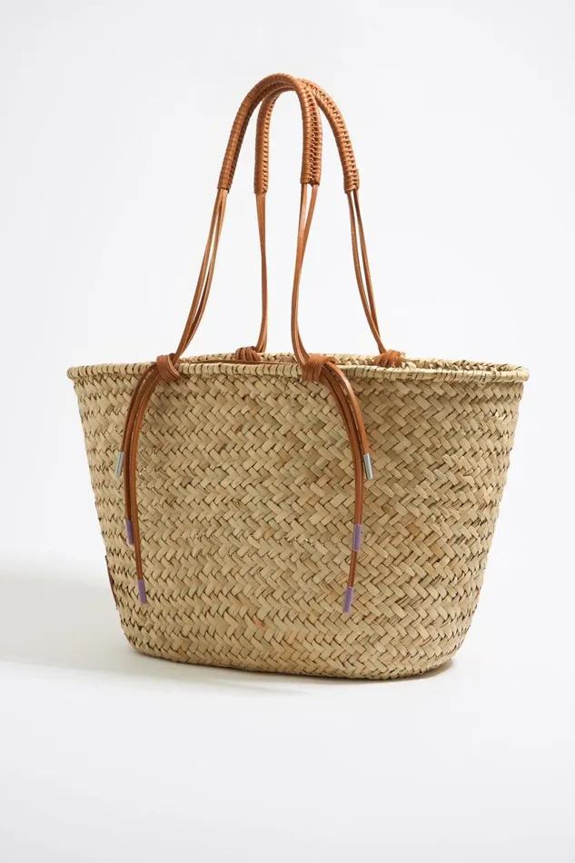 Maxi Natural Basket Natural Women Bimba Y Lola Raffia Bags Maxi Natural Basket Natural Women Bimba Y Lola Raffia Bags