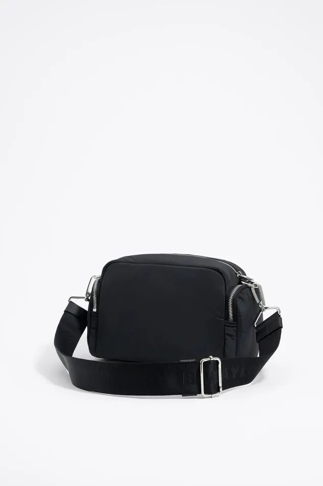 Medium Black Pocket Crossbody Bag Dark Anthracite Women Bimba Y Lola Crossbody Bags Medium Black Pocket Crossbody Bag Dark Anthracite Women Bimba Y Lola Crossbody Bags