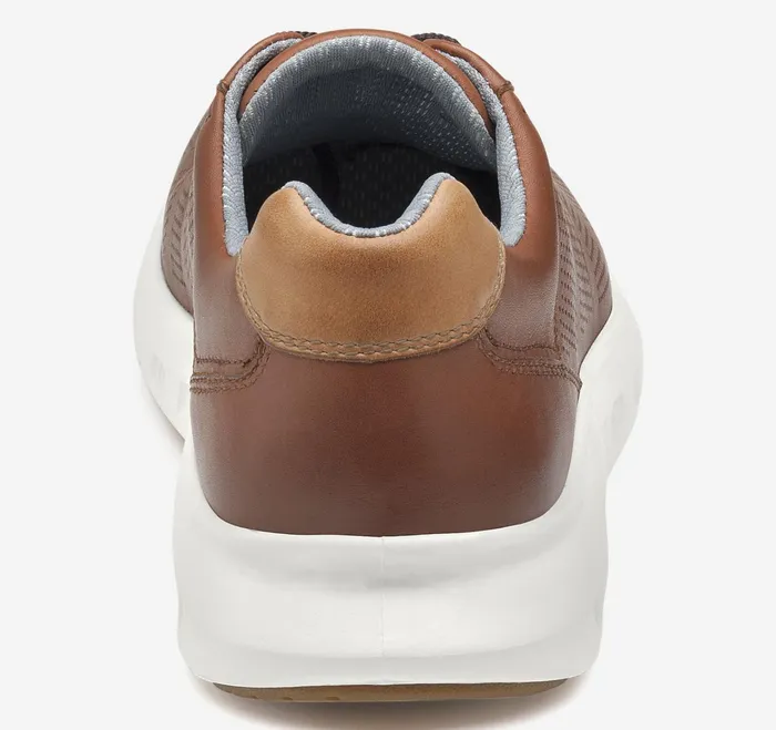Men Activate UThroat Tan Full Grain JohnstonandMurphy Sneakers