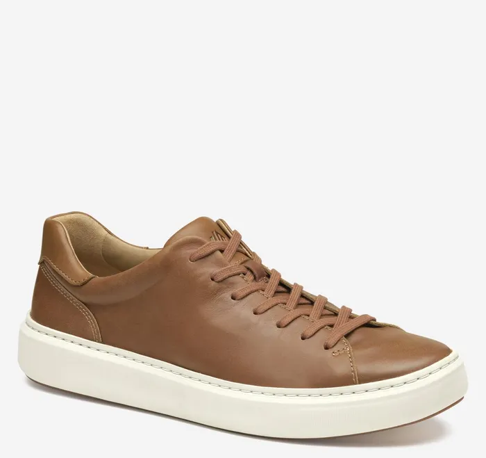 Men Anders LaceToToe Tan Full Grain JohnstonandMurphy Sneakers